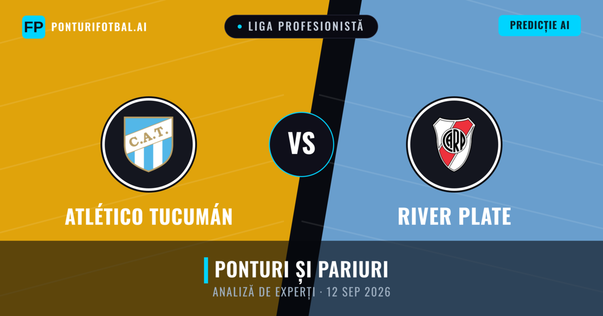 Atlético Tucumán vs River Plate — pronostic și avancronică meci
