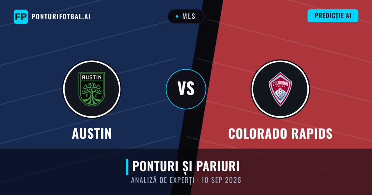 Austin vs Colorado Rapids — pronostic și avancronică meci