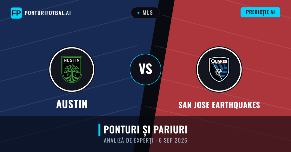 Austin vs San Jose Earthquakes — pronostic și avancronică meci