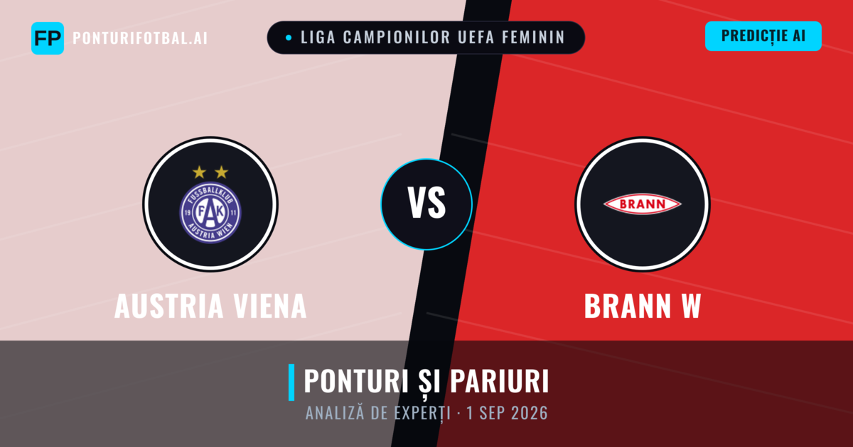 Austria Viena vs Brann W — pronostic și avancronică meci