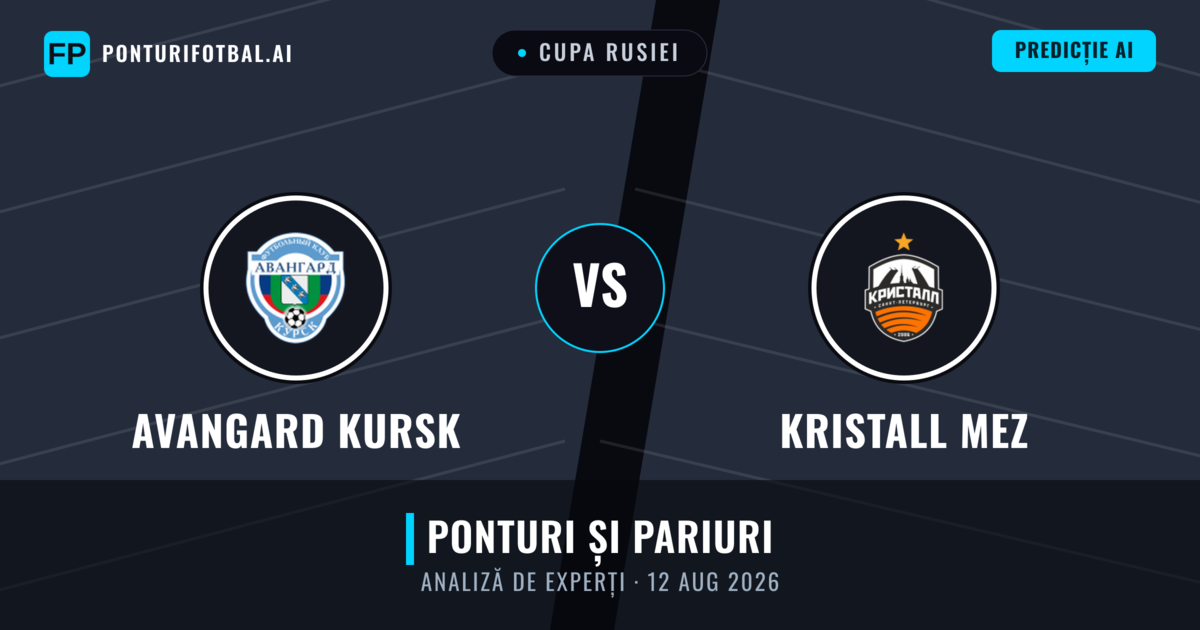 Avangard Kursk vs Kristall MEZ — pronostic și avancronică meci
