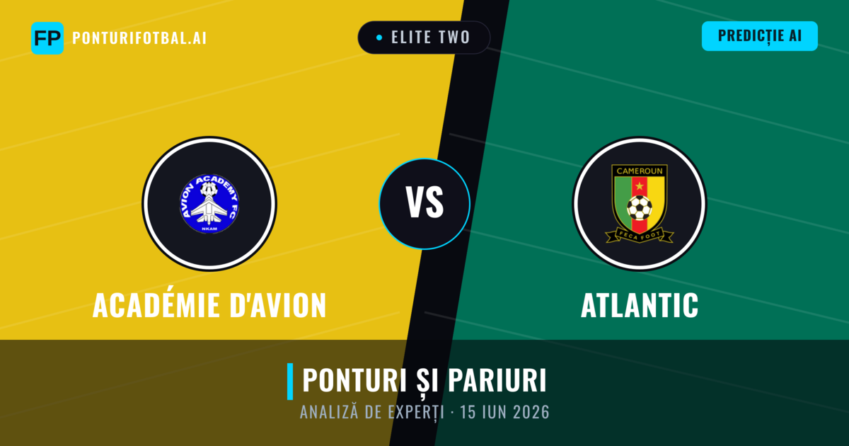 Académie d'Avion vs Atlantic — pronostic și avancronică meci