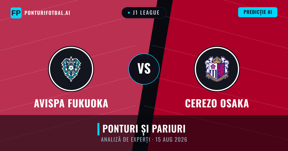 Avispa Fukuoka vs Cerezo Osaka — pronostic și avancronică meci