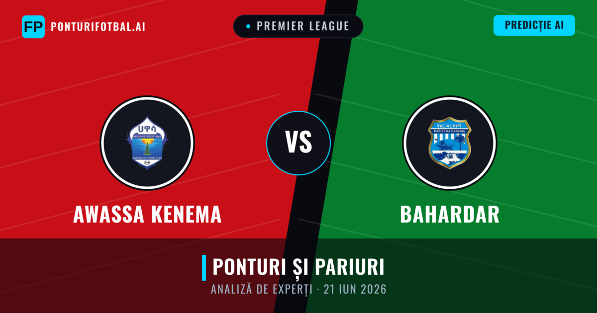 Awassa Kenema vs Bahardar — pronostic și avancronică meci