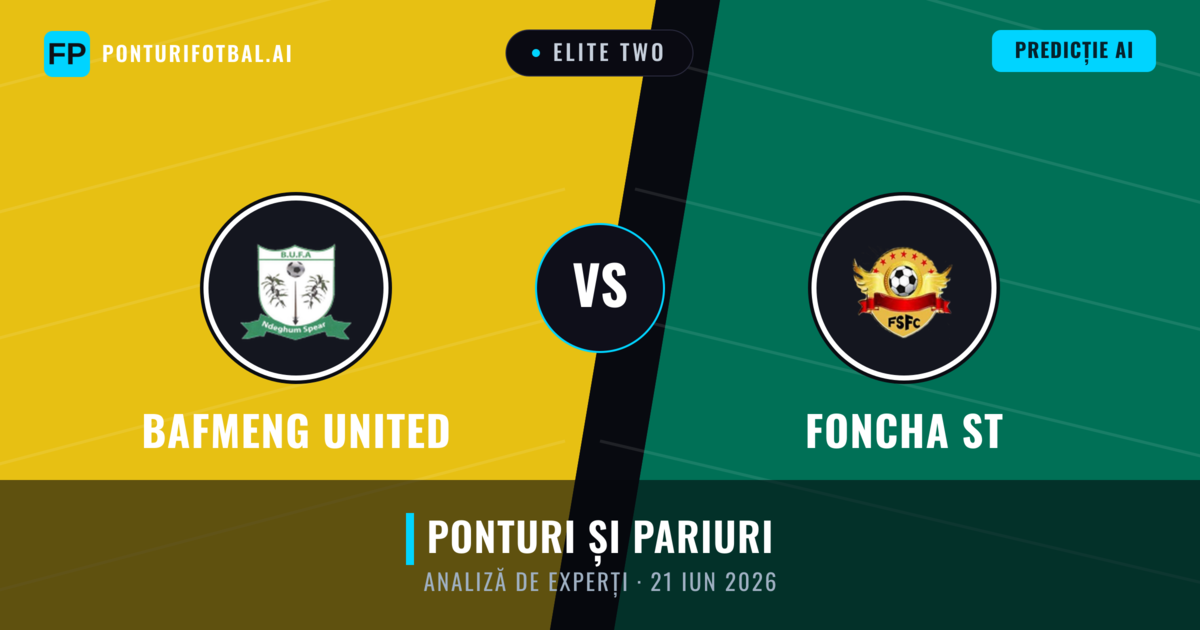 Bafmeng United vs Foncha ST — pronostic și avancronică meci