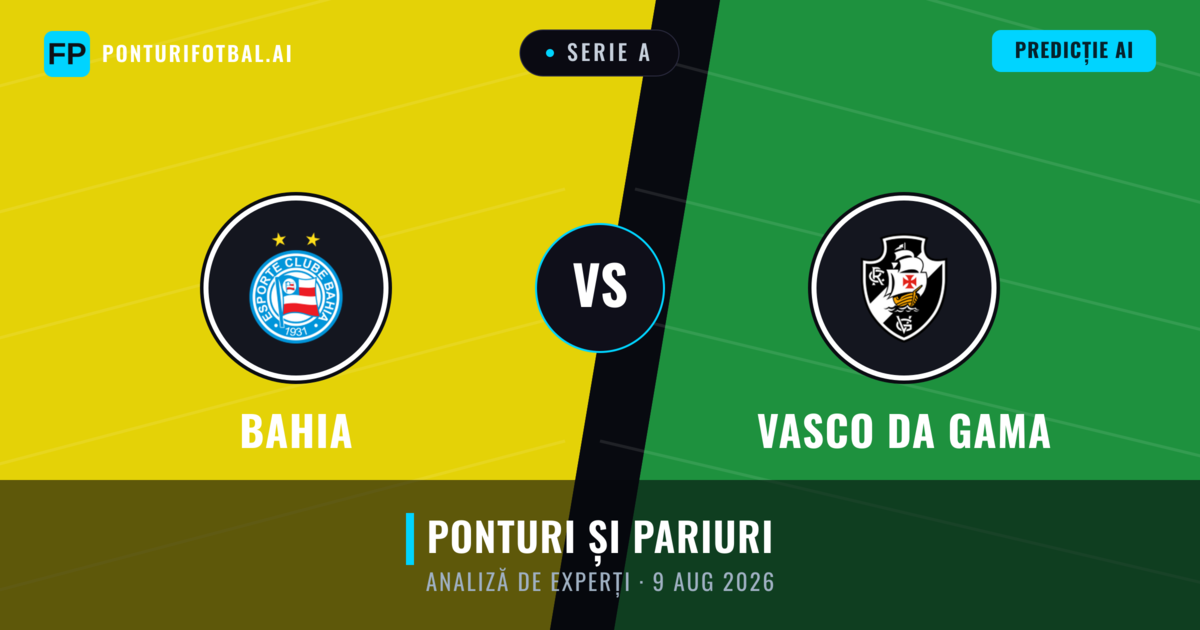 Bahia vs Vasco da Gama — pronostic și avancronică meci
