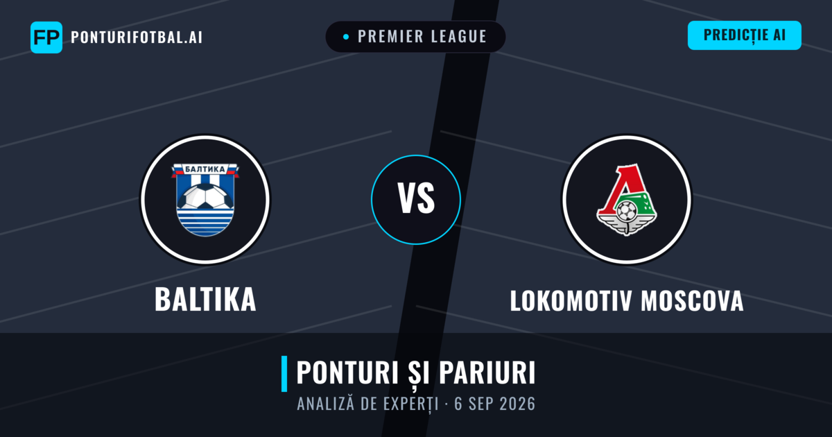 Baltika vs Lokomotiv Moscova — pronostic și avancronică meci