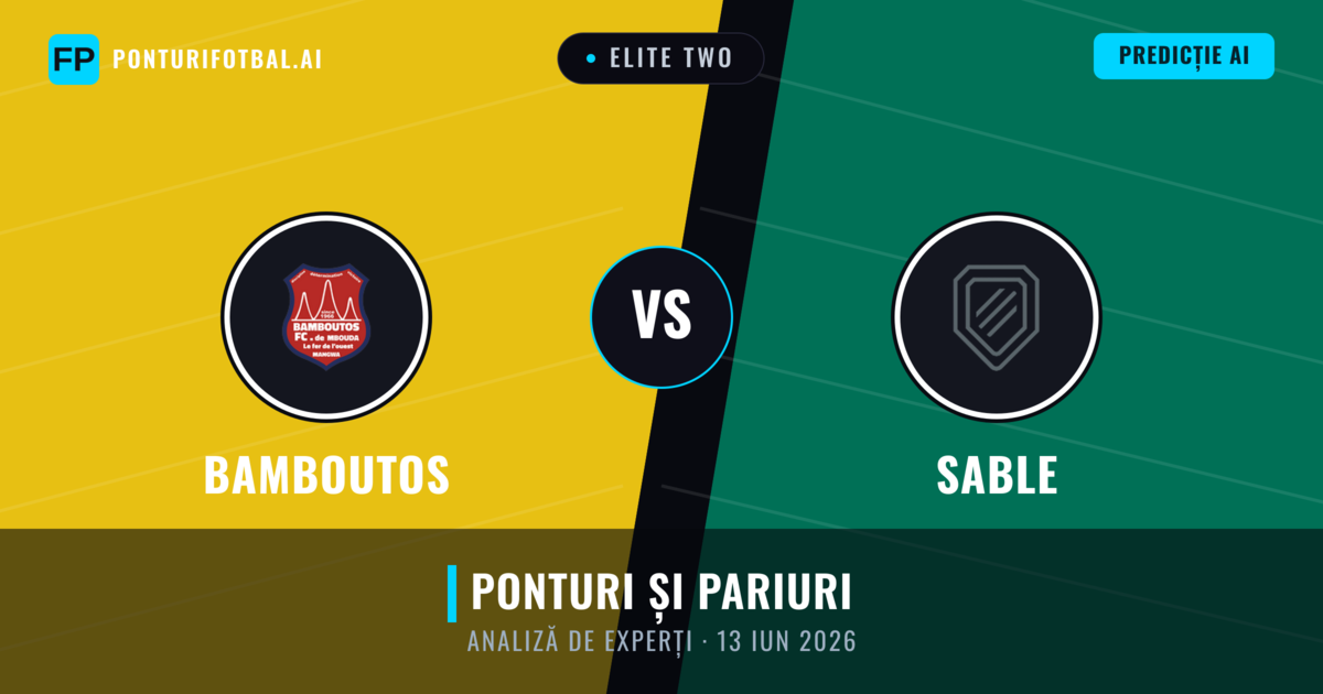 Bamboutos vs Sable — pronostic și avancronică meci