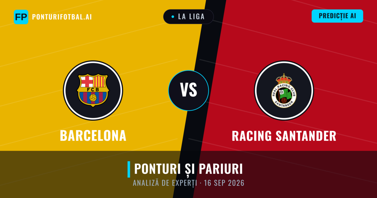 Barcelona vs Racing Santander — pronostic și avancronică meci