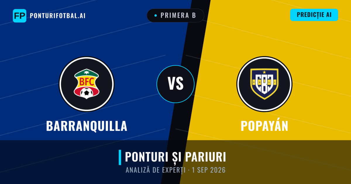 Barranquilla vs Popayán — pronostic și avancronică meci
