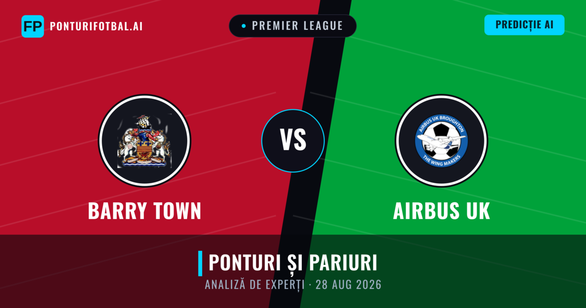 Barry Town vs Airbus UK — pronostic și avancronică meci