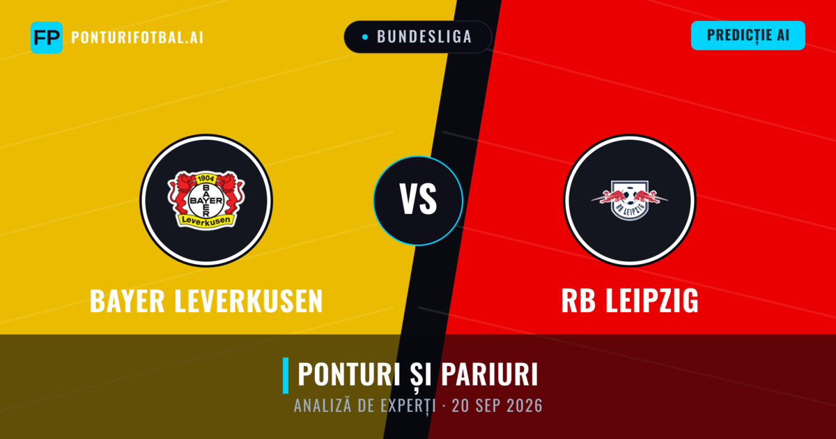 Bayer Leverkusen vs RB Leipzig — pronostic și avancronică meci