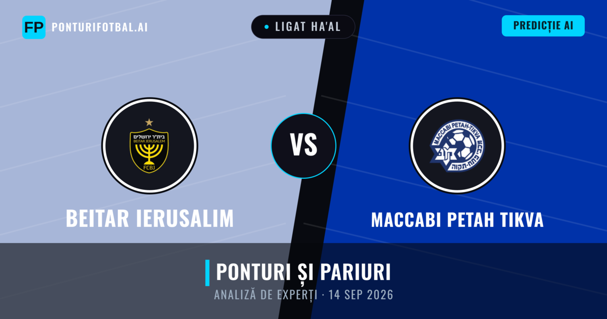 Beitar Ierusalim vs Maccabi Petah Tikva — pronostic și avancronică meci