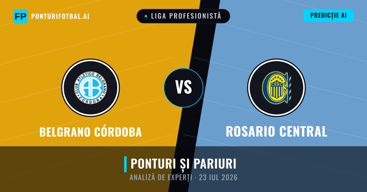 Belgrano Córdoba vs Rosario Central — pronostic și avancronică meci