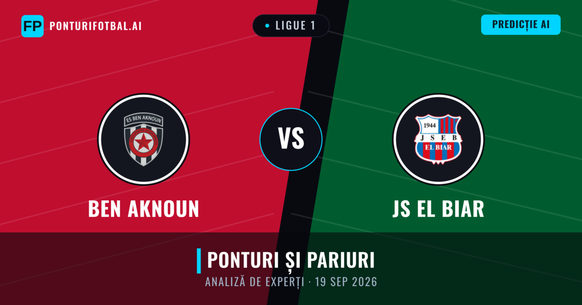 Ben Aknoun vs JS El Biar — pronostic și avancronică meci
