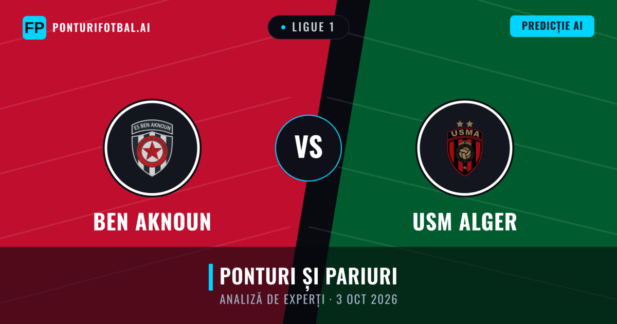 Ben Aknoun vs USM Alger — pronostic și avancronică meci
