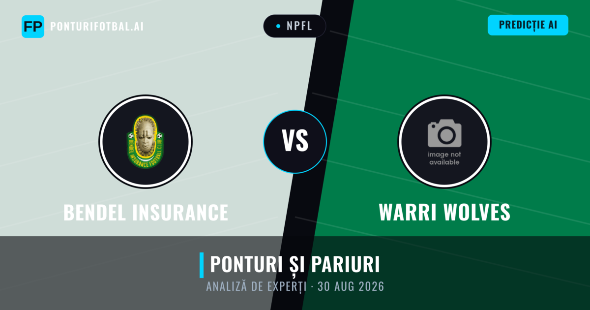 Bendel Insurance vs Warri Wolves — pronostic și avancronică meci