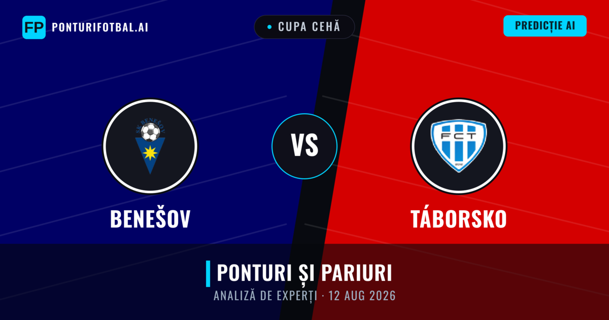 Benešov vs Táborsko — pronostic și avancronică meci