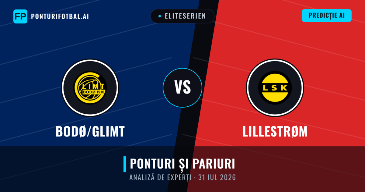 Bodø/Glimt vs Lillestrøm — pronostic și avancronică meci