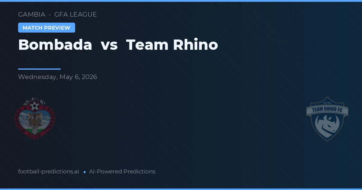 Bombada vs Echipa Rhino preview