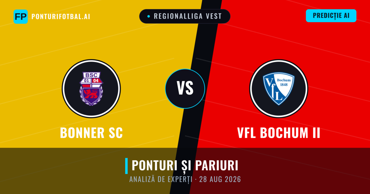 Bonner SC vs VfL Bochum II — pronostic și avancronică meci