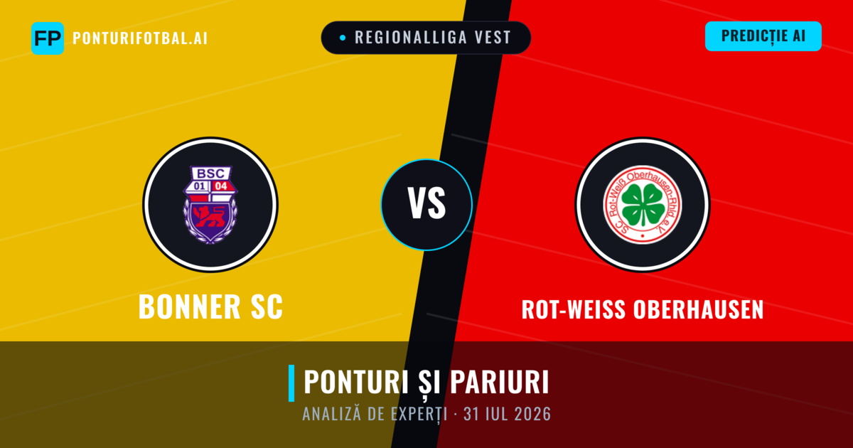 Bonner SC vs Rot-Weiss Oberhausen — pronostic și avancronică meci