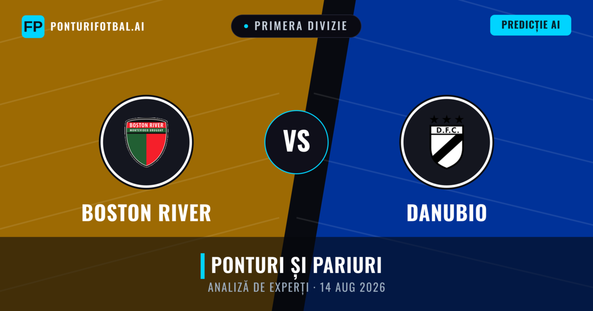 Boston River vs Danubio — pronostic și avancronică meci