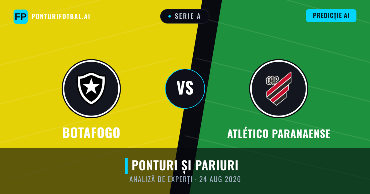 Botafogo vs Atlético Paranaense — pronostic și avancronică meci