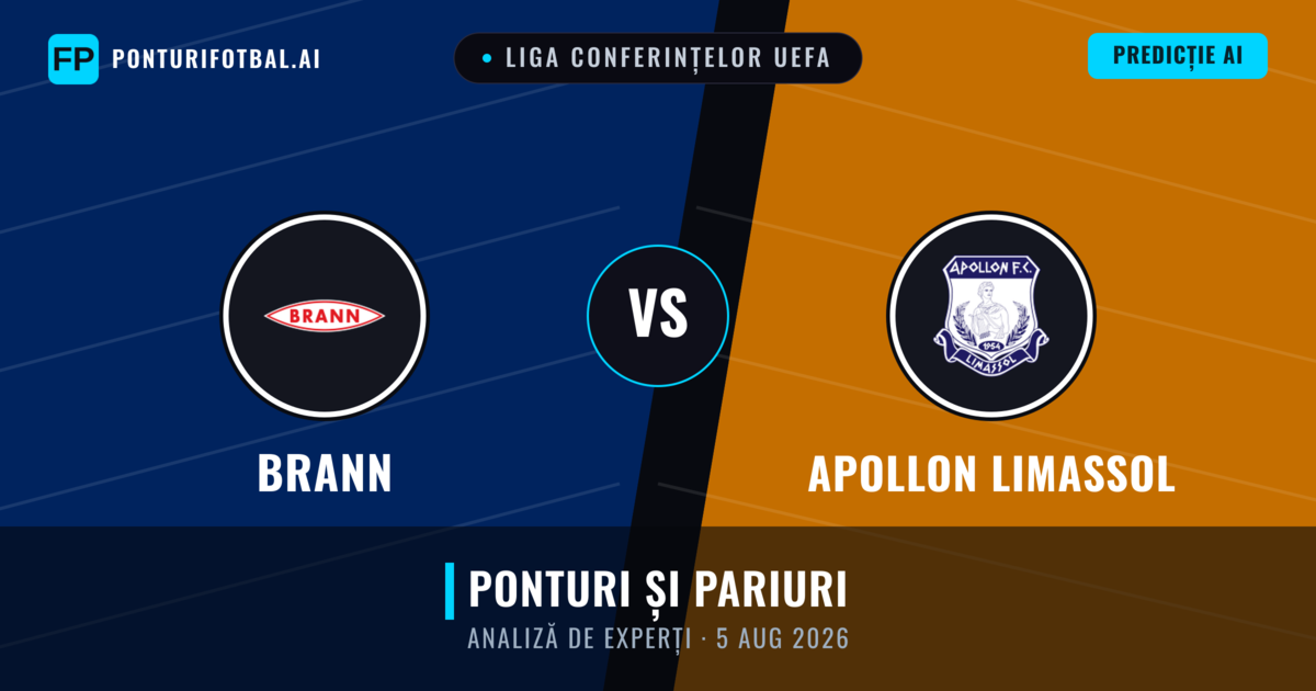 Brann vs Apollon Limassol — pronostic și avancronică meci