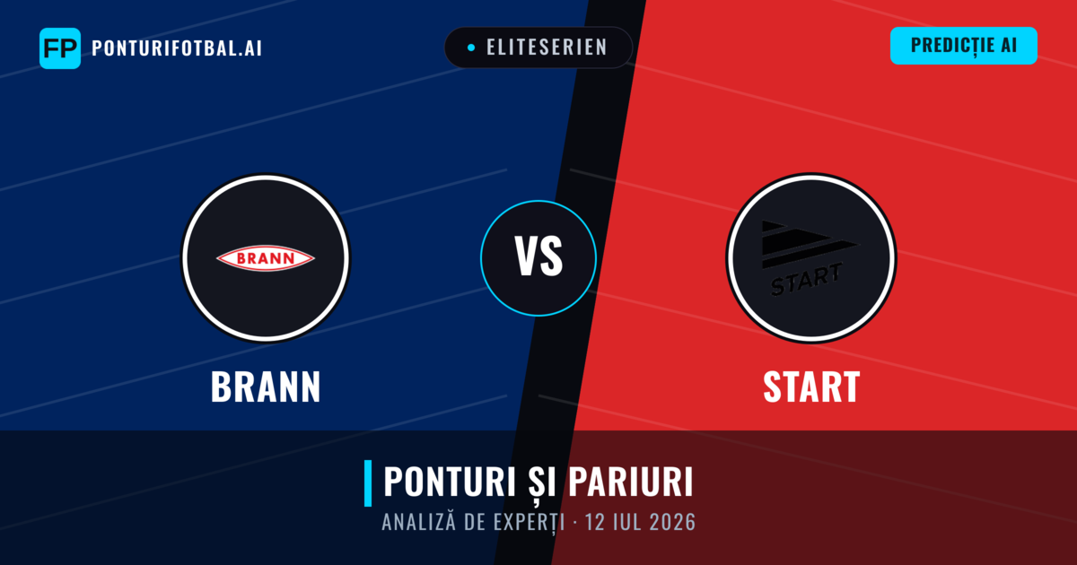 Brann vs Start — pronostic și avancronică meci