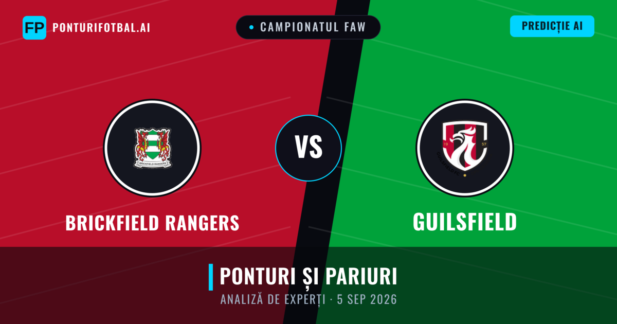Brickfield Rangers vs Guilsfield — pronostic și avancronică meci