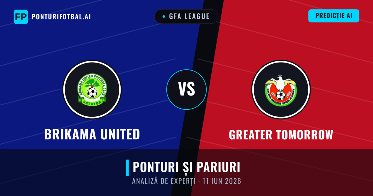 Brikama United vs Greater Tomorrow — pronostic și avancronică meci