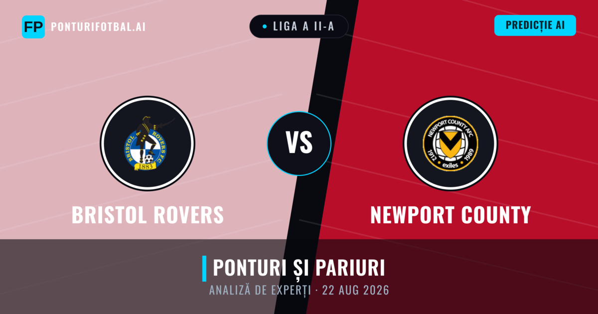 Bristol Rovers vs Newport County — pronostic și avancronică meci