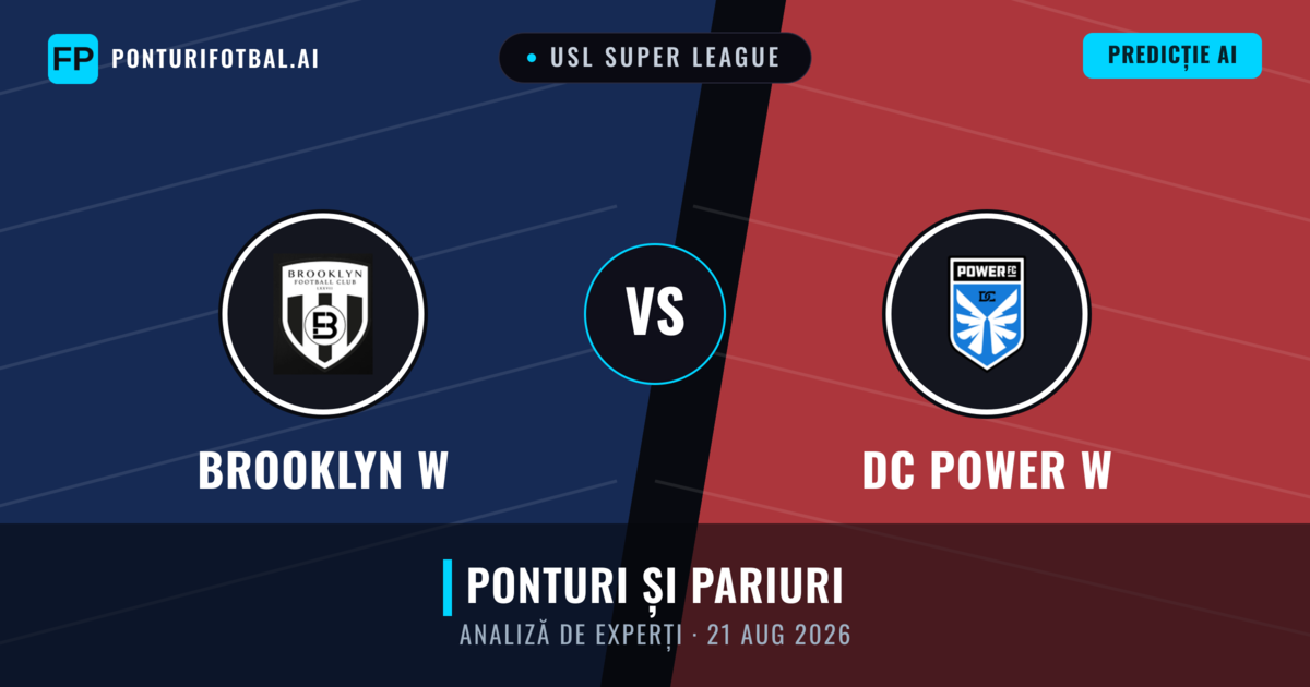 Brooklyn W vs DC Power W — pronostic și avancronică meci