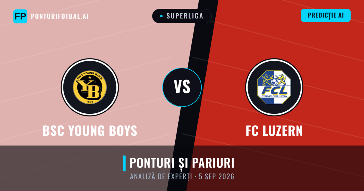 BSC Young Boys vs FC Luzern — pronostic și avancronică meci