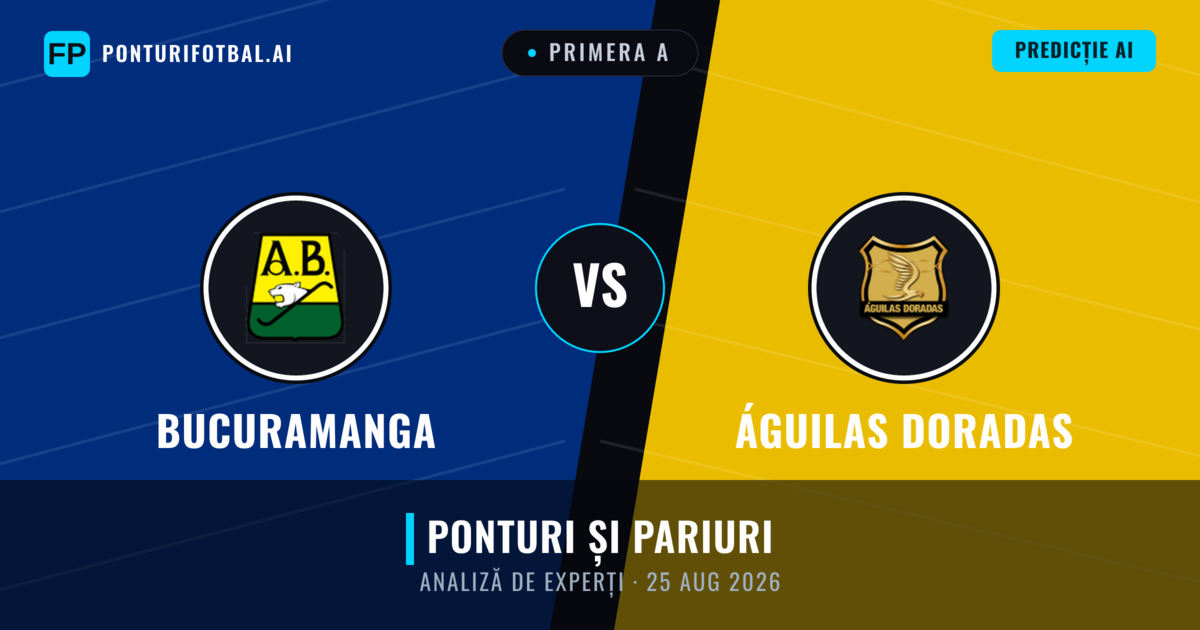 Bucuramanga vs Águilas Doradas — pronostic și avancronică meci