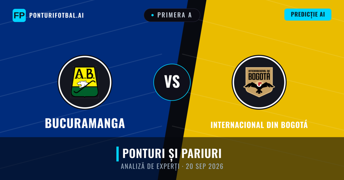 Bucuramanga vs Internacional din Bogotá — pronostic și avancronică meci