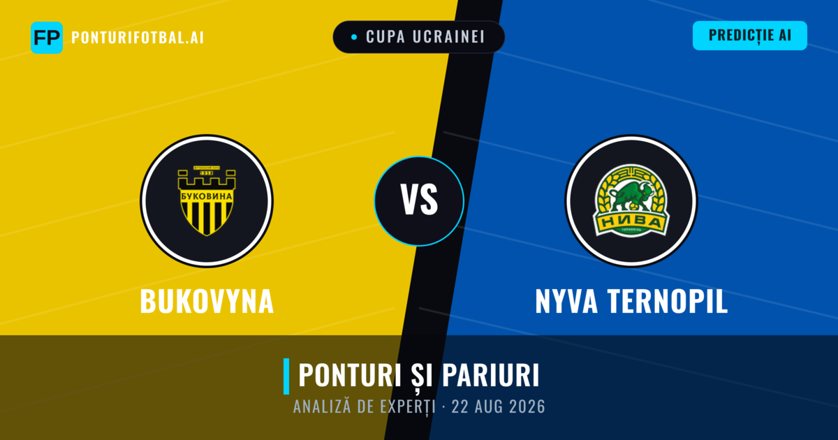 Nyva Ternopil vs Bukovyna — pronostic și avancronică meci