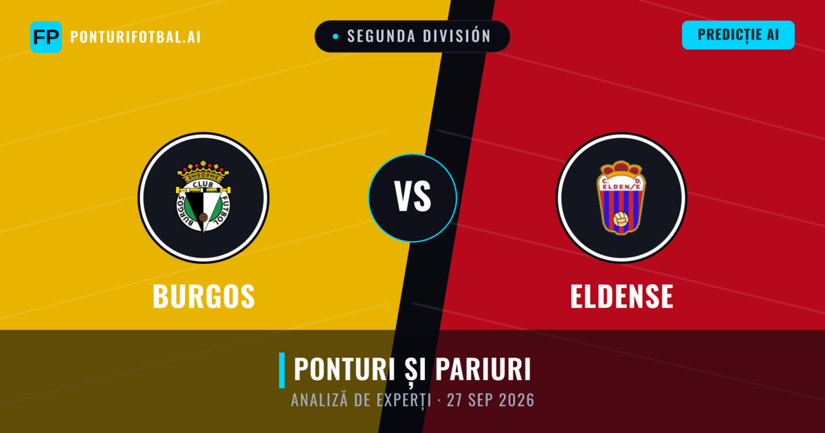 Burgos vs Eldense — pronostic și avancronică meci
