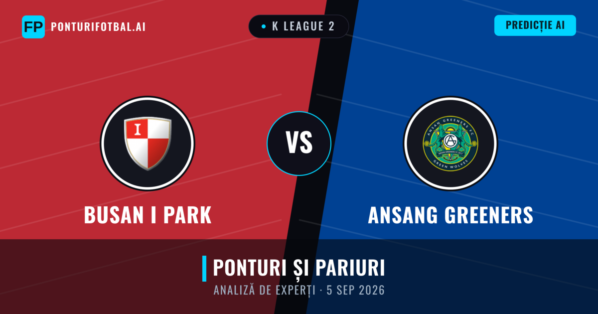 Busan I Park vs Ansang Greeners — pronostic și avancronică meci