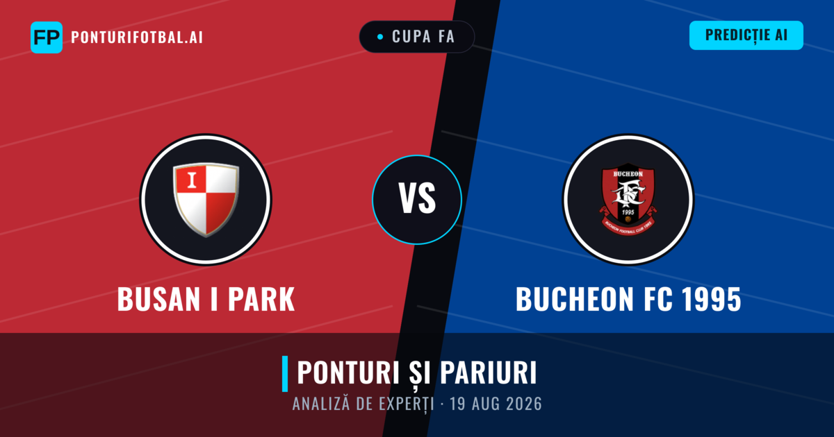 Busan I Park vs Bucheon FC 1995 — pronostic și avancronică meci