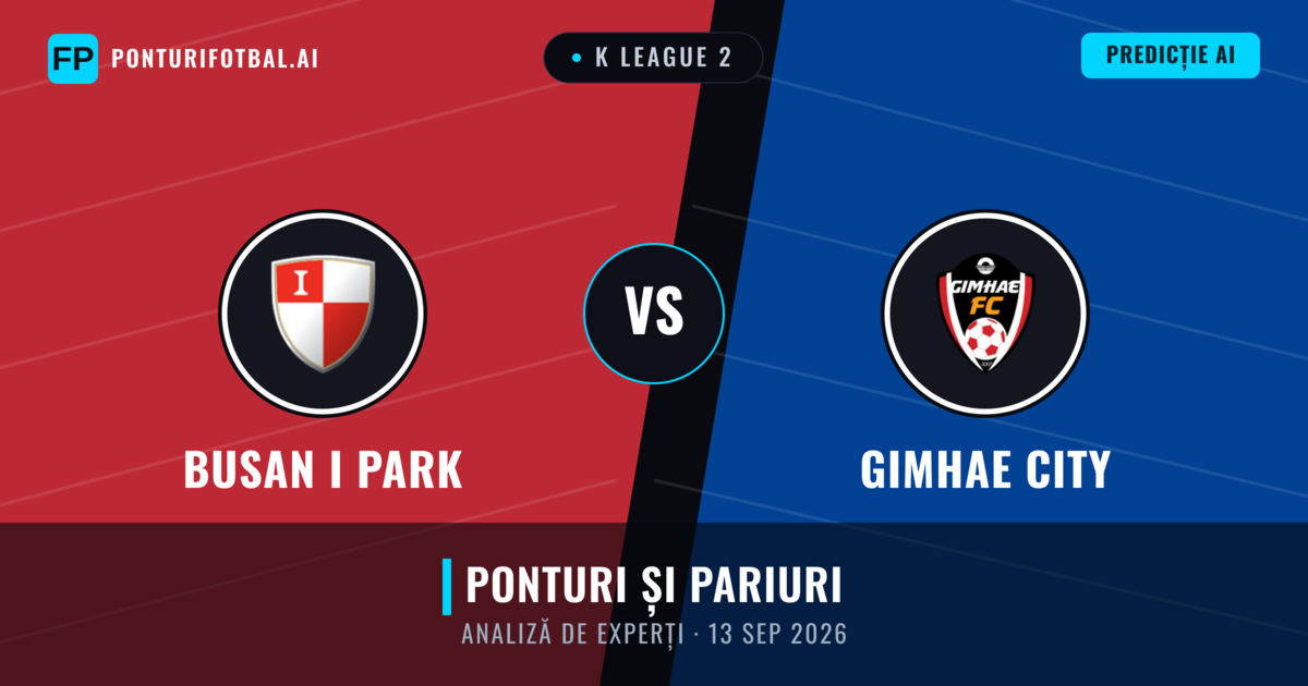 Busan I Park vs Gimhae City — pronostic și avancronică meci