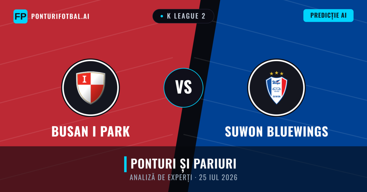Busan I Park vs Suwon Bluewings — pronostic și avancronică meci