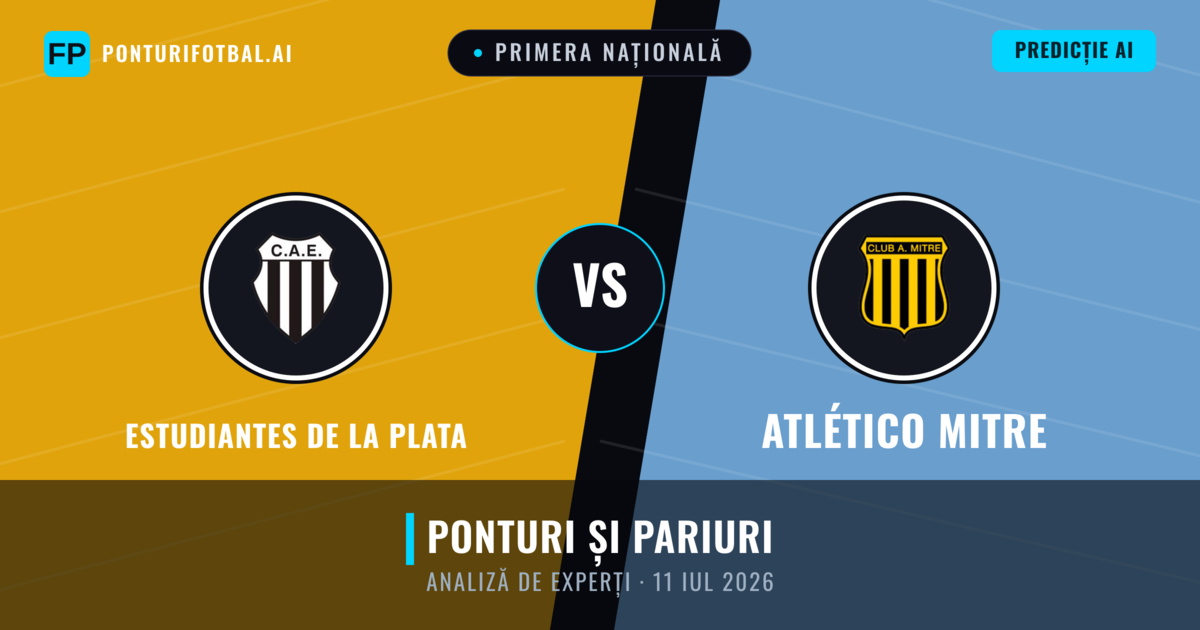 Estudiantes de La Plata vs Atlético Mitre — pronostic și avancronică meci