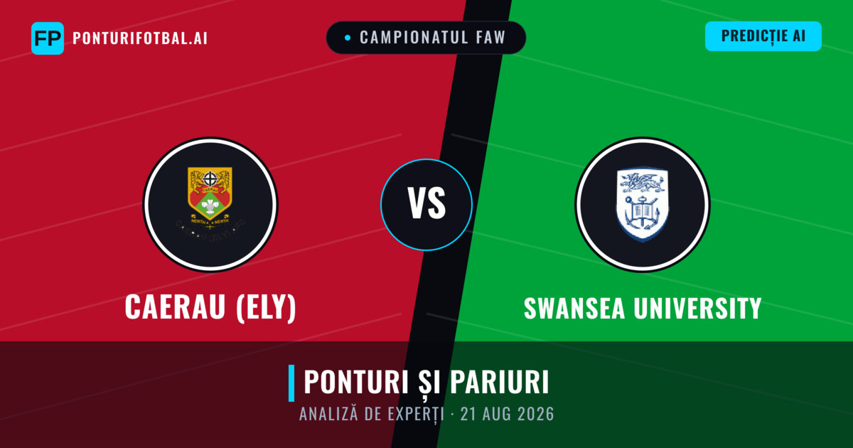 Caerau (Ely) vs Swansea University — pronostic și avancronică meci