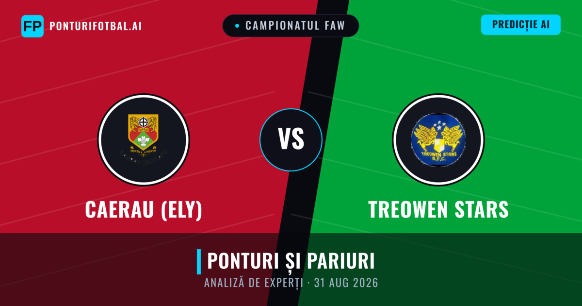 Caerau (Ely) vs Treowen Stars — pronostic și avancronică meci