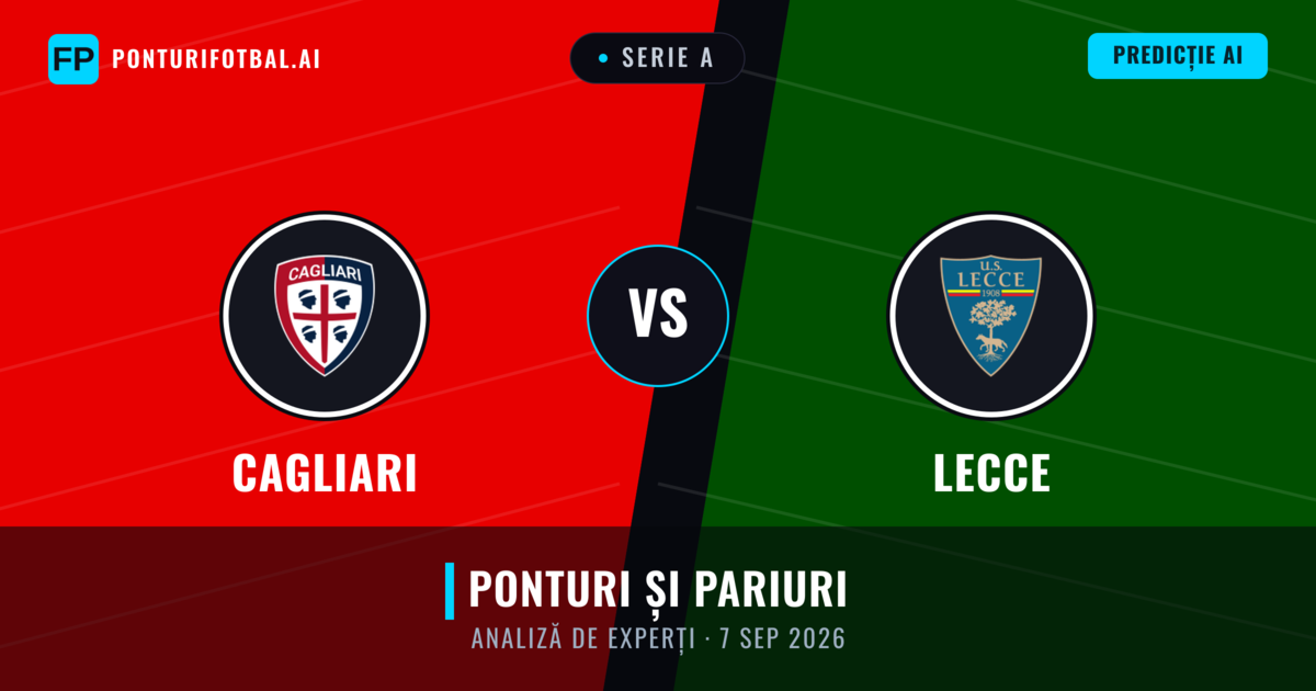 Cagliari vs Lecce — pronostic și avancronică meci