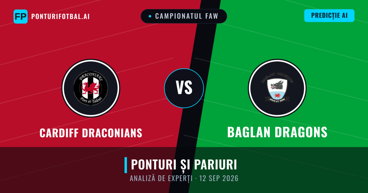 Cardiff Draconians vs Baglan Dragons — pronostic și avancronică meci