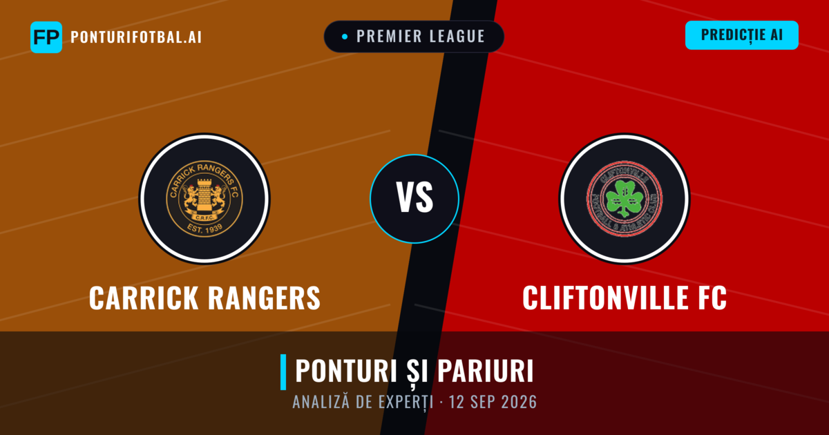 Carrick Rangers vs Cliftonville FC — pronostic și avancronică meci