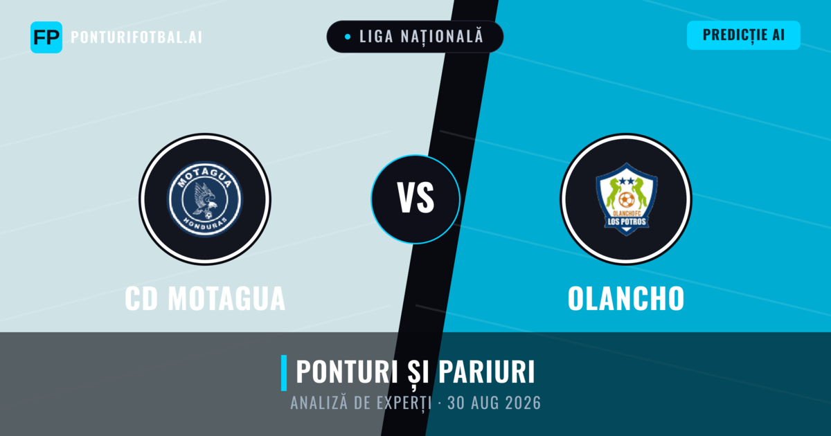 CD Motagua vs Olancho — pronostic și avancronică meci